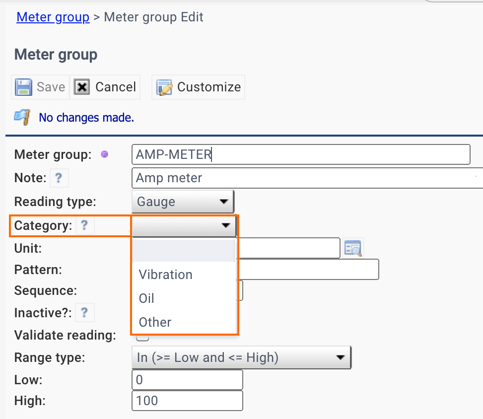When to Use Meter Category in Calem
